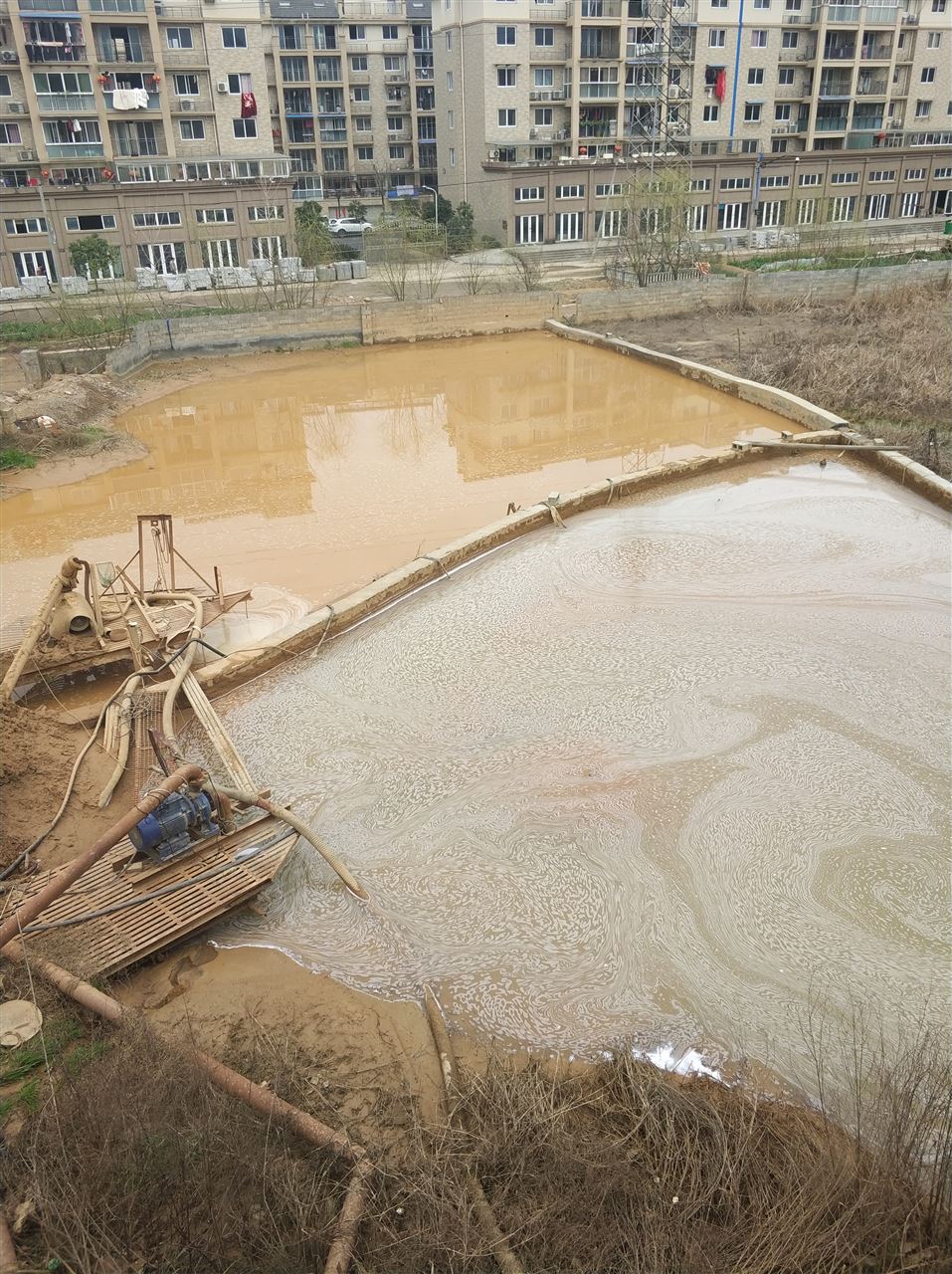 三都沉淀池淤泥清理-厂区废水池淤泥清淤